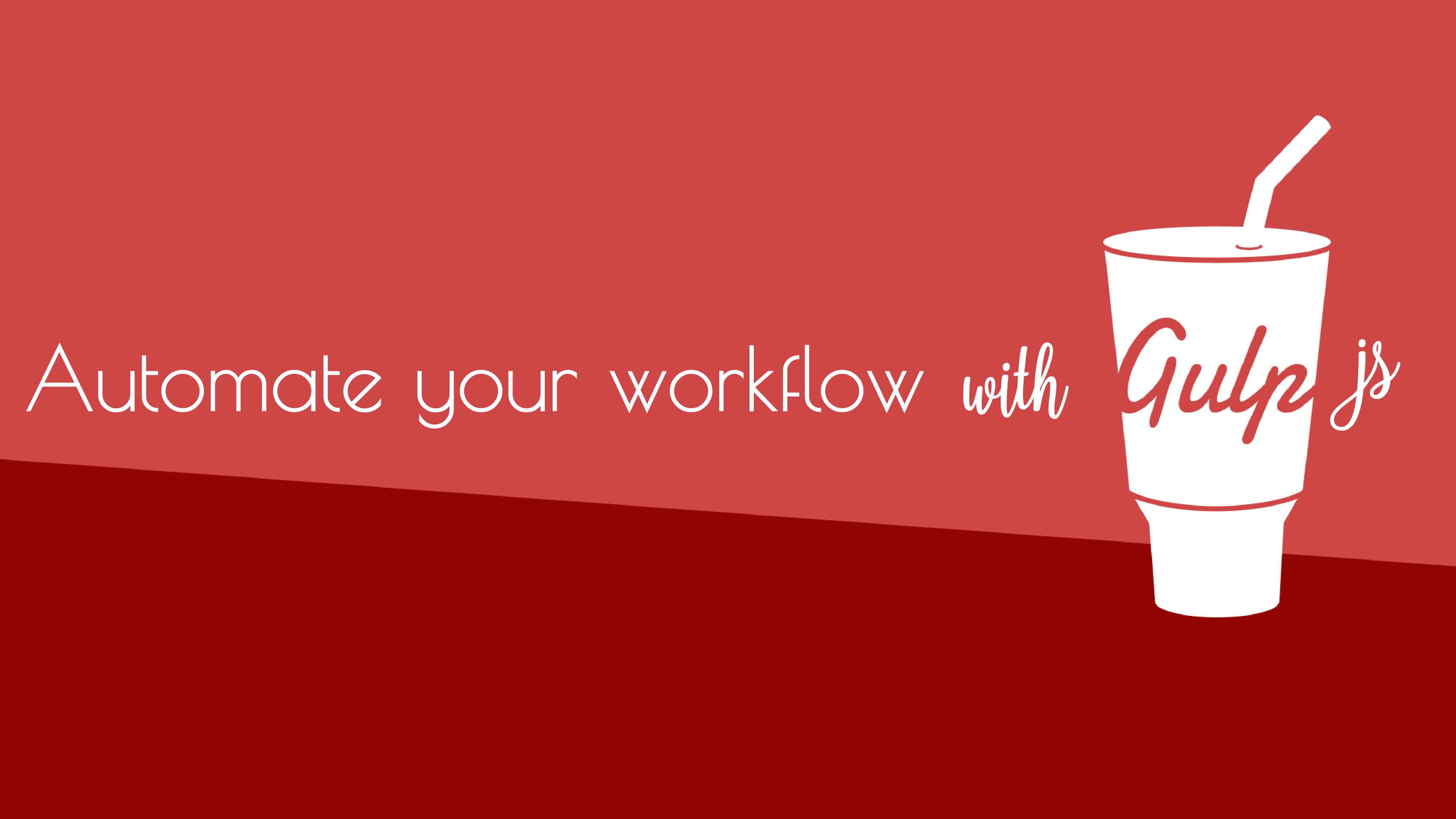 Gulp 建立自己的自動化程序